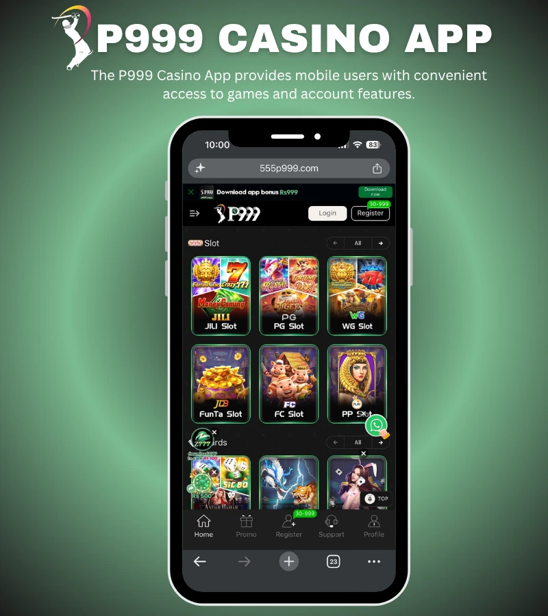 P999 CASINO APP