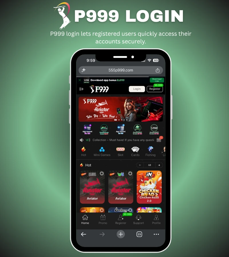 P999 login